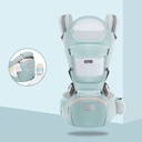 Baby carrier waist stool & bag