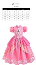 Pink Peach Princess Dress Costume