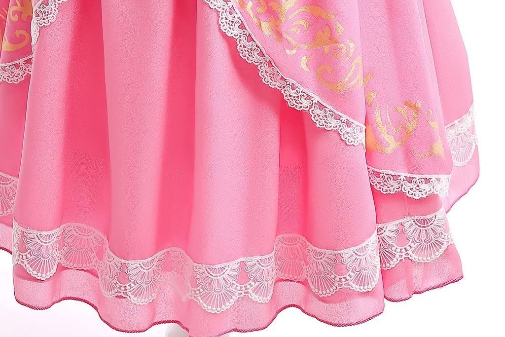 Pink Peach Princess Dress Costume