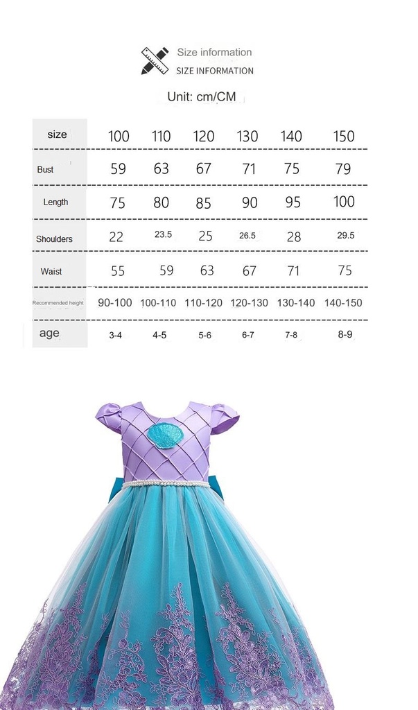 Mermaid Dress Costume