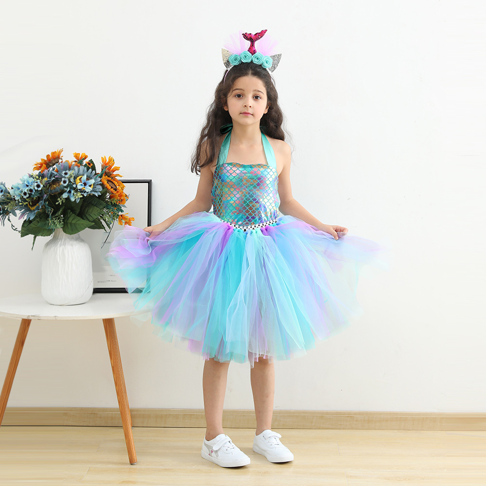 Mermaid Dress Costume 