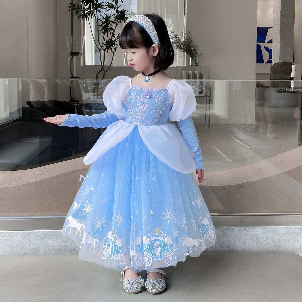 Cinderella Princess Dress Costume