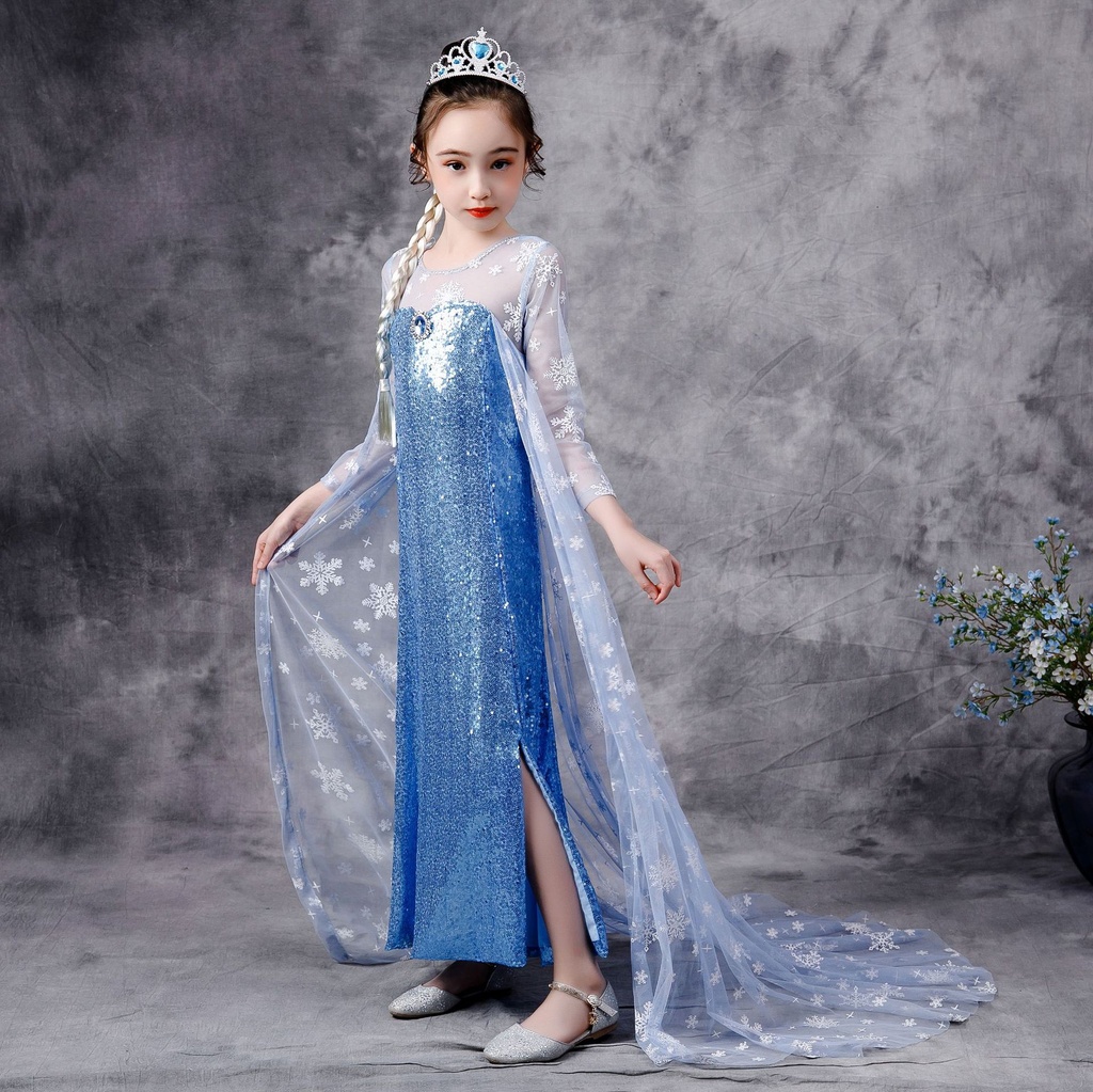 Frozen Elsa Princess Dress