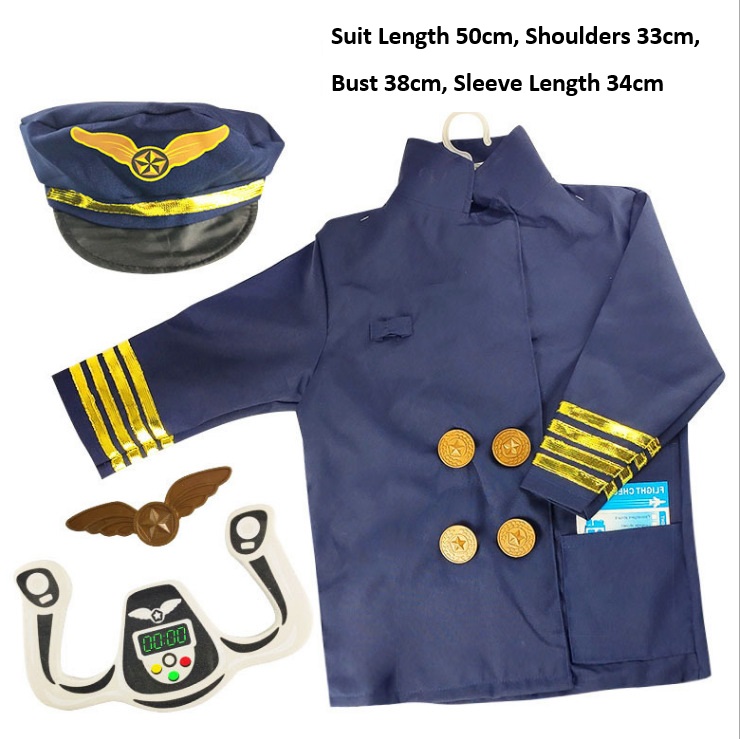 [COST00021] لباس تنكري كابتن طيار