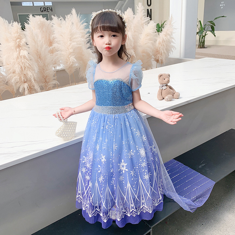 Frozen Elsa Princess Dress