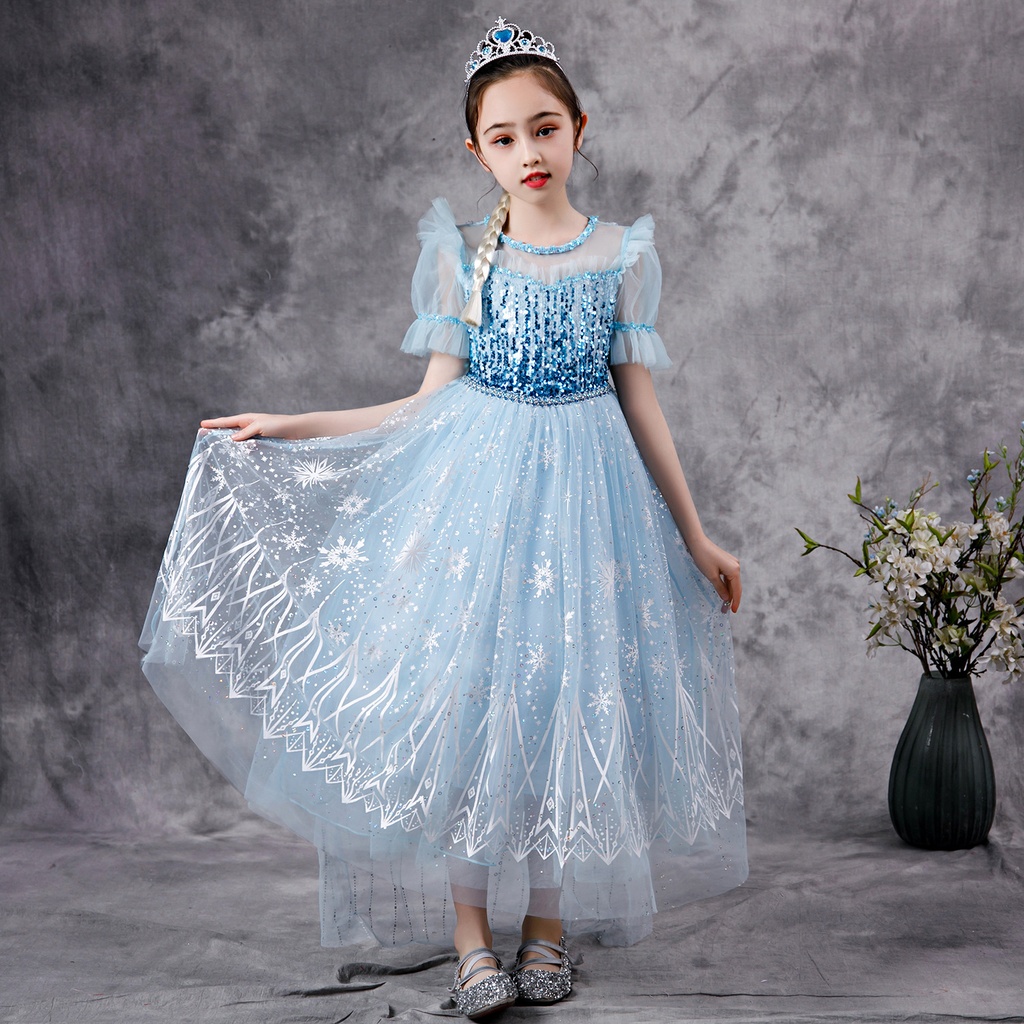 Frozen Elsa Princess Dress