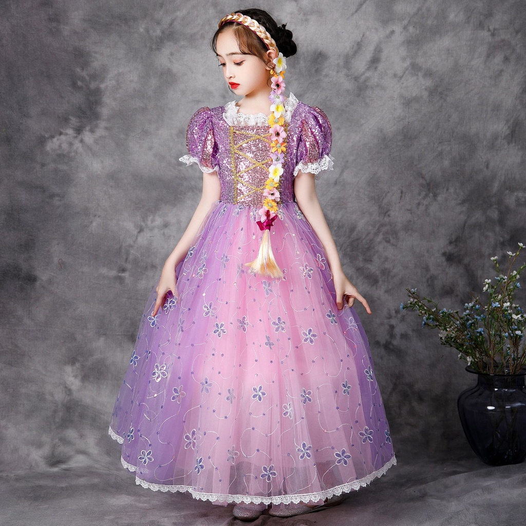 Rapunzel Costume Princes Dress